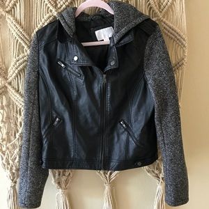 Leather jacket